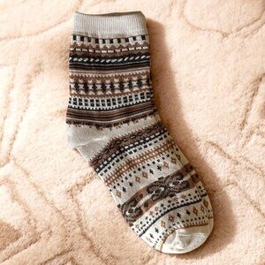 ⭐️ 5 for $25 Autumn-Winter Vintage Ethnic Style Tribal Pattern Mid Calf Socks